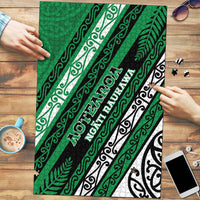 Aotearoa Ngati Raukawa Puzzle New Zealand Maori Tribal Fern Pattern