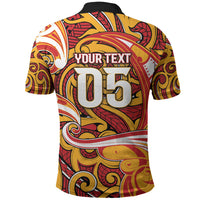Custom Aotearoa Waikato Tainui Polo Shirt Maori Tribal Pattern Koru Motif DT05 - Polynesian Pride