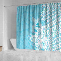 Hawaii Kanaka Maoli Shower Curtain Polynesian Turtle Tattoo DT05 - Polynesian Pride
