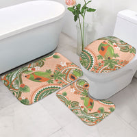 Hawaii Papaya Bathroom Set Cute Cosplay Humuhumu Fish Plumeria Waves DT05 - Polynesian Pride