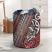 Maori Language Week Laundry Basket Ake Ake Ake Tribal Patterns