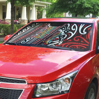 Maori Language Week Auto Sun Shade Ake Ake Ake Tribal Patterns