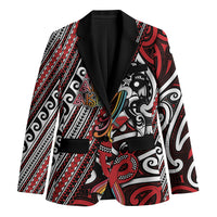 Personalised Maori Language Week Blazer Ake Ake Ake Tribal Patterns
