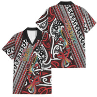 Personalised Maori Language Week Family Matching Tank Maxi Dress and Hawaiian Shirt Ake Ake Ake Tribal Patterns