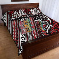 Maori Language Week Quilt Bed Set Ake Ake Ake Tribal Patterns