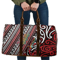 Maori Language Week Travel Bag Ake Ake Ake Tribal Patterns