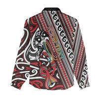 Personalised Maori Language Week Women Casual Shirt Ake Ake Ake Tribal Patterns