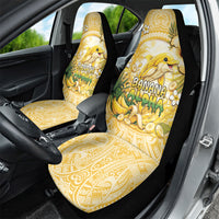 Hawaii Banana Dolphin Car Seat Cover Cute Cosplay Naiʻa Fish Tribal Patterns DT05 - Polynesian Pride