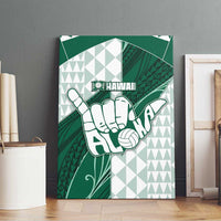 Hawaii Volleyball Canvas Wall Art Shaka Aloha Hand