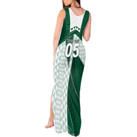Custom Hawaii Volleyball Tank Maxi Dress Shaka Aloha Hand