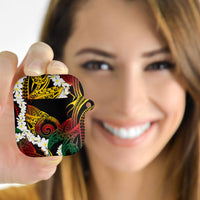 Piko Hawaiian AirPods Case Gradient Spiral Plumeria Tribal Patterns