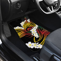 Piko Hawaiian Car Mats Gradient Spiral Plumeria Tribal Patterns