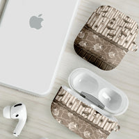 Hawaii Christmas In July AirPods Case Beige Mele Kalikimaka Sea Animals DT05 - Polynesian Pride