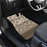 Hawaii Christmas In July Car Mats Beige Mele Kalikimaka Sea Animals DT05 - Polynesian Pride