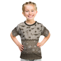 Hawaii Christmas In July Kid T Shirt Beige Mele Kalikimaka Sea Animals