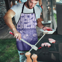 Hawaii Christmas In July Apron Amethyst Purple Mele Kalikimaka Sea Animals DT05 - Polynesian Pride