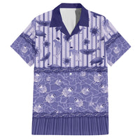 Hawaii Christmas In July Hawaiian Shirt Amethyst Purple Mele Kalikimaka Sea Animals