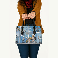 Argentina Football Leather Bag Goat Comic Style Sun Of May
