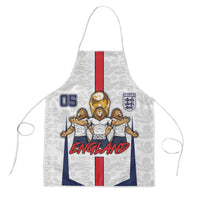 Custom England Football Apron Three Lions Trophy St George Cross