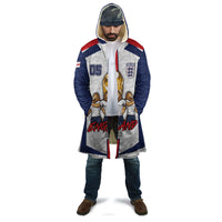 Custom England Football Cloak Three Lions Trophy St George Cross