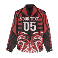 Custom Aotearoa Ngapuhi Women Casual Shirt Maori Pattern New Zealand - Polynesian Pride