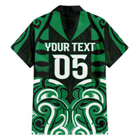 Custom Aotearoa Ngai Tahu Family Matching Short Sleeve Bodycon Dress and Hawaiian Shirt Maori Pattern New Zealand DT05 - Polynesian Pride