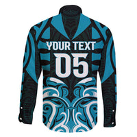 Custom Aotearoa Ngati Porou Family Matching Long Sleeve Bodycon Dress and Hawaiian Shirt Maori Pattern New Zealand DT05 - Polynesian Pride
