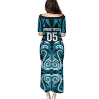 Custom Aotearoa Ngati Porou Family Matching Puletasi and Hawaiian Shirt Maori Pattern New Zealand DT05 - Polynesian Pride