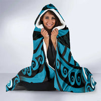 Aotearoa Ngati Porou Hooded Blanket Maori Pattern New Zealand - Polynesian Pride