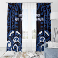 Aotearoa Ngati Tuwharetoa Window Curtain Maori Pattern New Zealand DT05 - Polynesian Pride