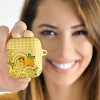 Hawaii Palaka AirPods Case Cute Ripe Mango Turtle On The Waves