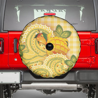 Hawaii Palaka Spare Tire Cover Cute Ripe Mango Turtle On The Waves