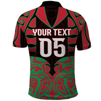 Custom Aotearoa Tuhoe Polo Shirt Maori Pattern New Zealand - Polynesian Pride