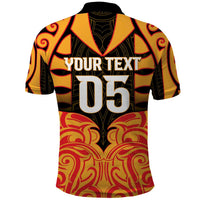 Custom Aotearoa Waikato Polo Shirt Maori Pattern New Zealand - Polynesian Pride
