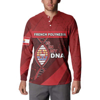 French Polynesia Is In My DNA Button Sweatshirt - Polynesian Pride