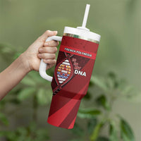 French Polynesia Is In My DNA Tumbler With Handle - Polynesian Pride