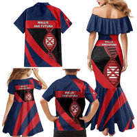 Wallis And Futuna Is In My DNA Family Matching Mermaid Dress and Hawaiian Shirt DT05 - Polynesian Pride