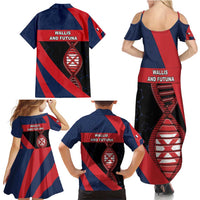 Wallis And Futuna Is In My DNA Family Matching Summer Maxi Dress and Hawaiian Shirt DT05 - Polynesian Pride