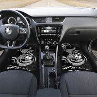 Personalised Guam Liberation Day Car Mats Black White Latte Stone Tribal Patterns