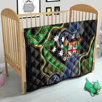South Sea Islanders And Fiji Quilt Fijian Coat Of Arms And Southern Cross DT05 - Polynesian Pride