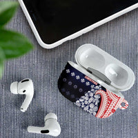 Wallis And Futuna Christmas AirPods Case Seashell Xmas Tree Tribal Waves DT05 - Polynesian Pride