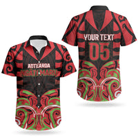 Custom Aotearoa Ngati Maru Couples Matching Mermaid Dress and Hawaiian Shirt New Zealand Traditional Maori Pattern DT05 - Polynesian Pride