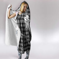 Black Hawaii Palaka Cowboy Turtle Hooded Blanket Hawaiian Paniolo Puakenikeni Maile Lei