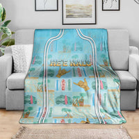Hawaii Surfing Blanket He'e Nalu