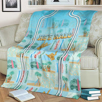 Hawaii Surfing Blanket He'e Nalu