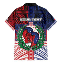 Personalised Samoa Boxing Family Matching Mermaid Dress and Hawaiian Shirt Samoan Boxer Funny Style - Polynesian Pride