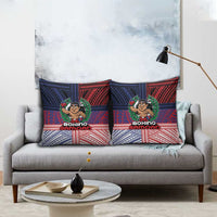 Samoa Boxing Pillow Cover Samoan Boxer Funny Style - Polynesian Pride