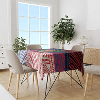 Samoa Boxing Tablecloth Samoan Boxer Funny Style - Polynesian Pride