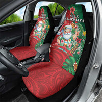 Hawaii Christmas Car Seat Cover Mele Kalikimaka Funny Hawaiian Santa DT05 - Polynesian Pride