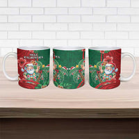 Hawaii Christmas Ceramic Mug Mele Kalikimaka Funny Hawaiian Santa DT05 - Polynesian Pride